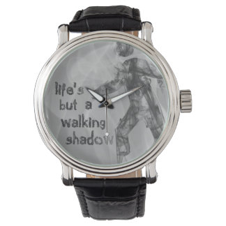 Walking Shadow - Shakespeare Macbeth-citat Armbandsur