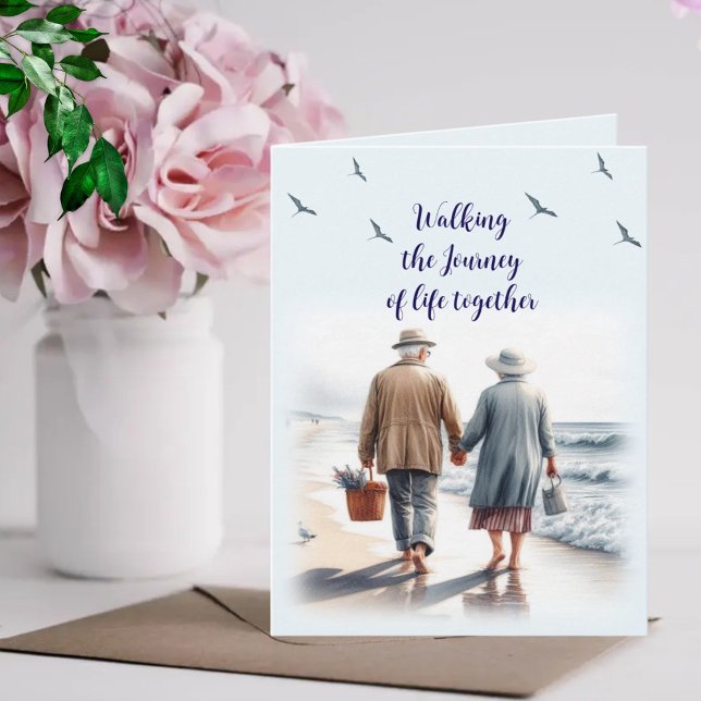 Walking the Journey of Life - Senior Kort (Skapare uppladdad)