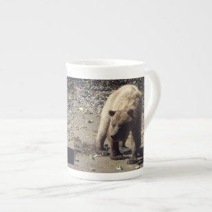 Walking Vild Grizzly Bear Wildlife Photo Benporslin Mugg