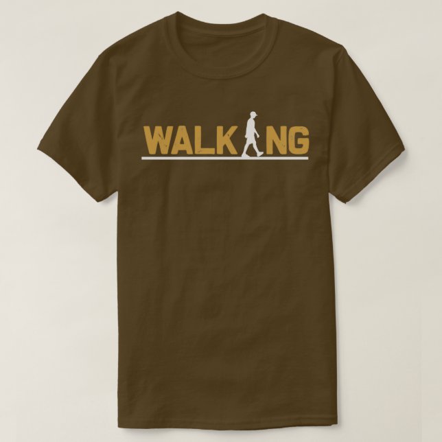 Walking Walking T Shirt (Design framsida)