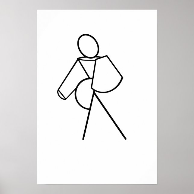 Walking Woman Poster (Framsidan)