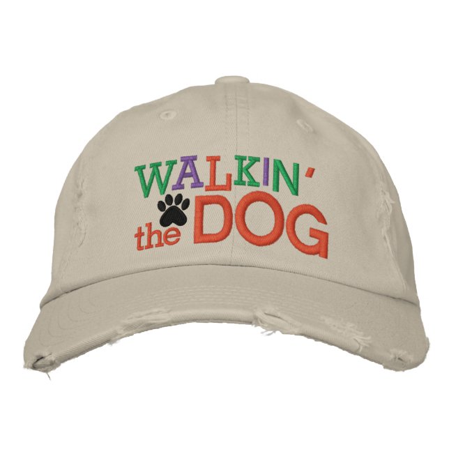 Walkin's Hund Cap by SRF Broderad Keps (Framsida)