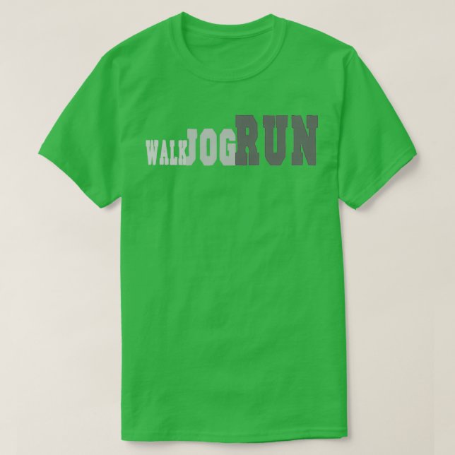 WALKJOGRUN SKAPAR PROGRESS T SHIRT (Design framsida)