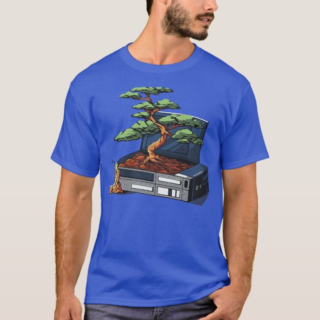 Walkman Bonsai by Tobe Fonseca T Shirt (Framsida)
