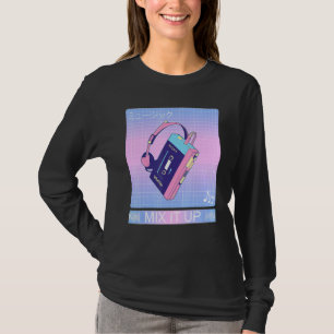 Walkman Tape Cassette Player 80s Japansk Otaku Ae T Shirt