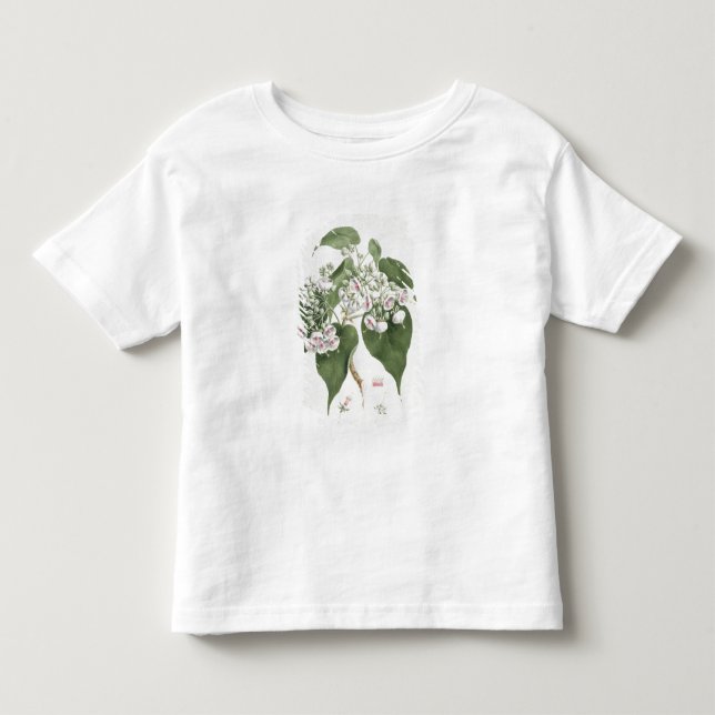 Walkuffa No.5 Dombeya torrida (w/c över Tee Shirt (Framsida)