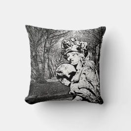 Walküre - Skulptur mit Baum-Arkade Kudde