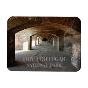 Walkway Arches, Fort Jefferson, Tortugas Magnet