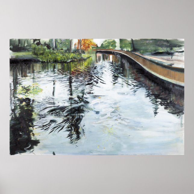 Walkway och Ripples Kew Gardens Poster (Framsidan)