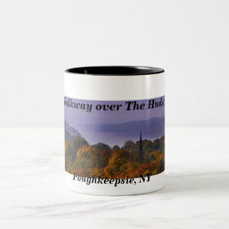 Walkway över den Hudson muggen Två-Tonad Mugg