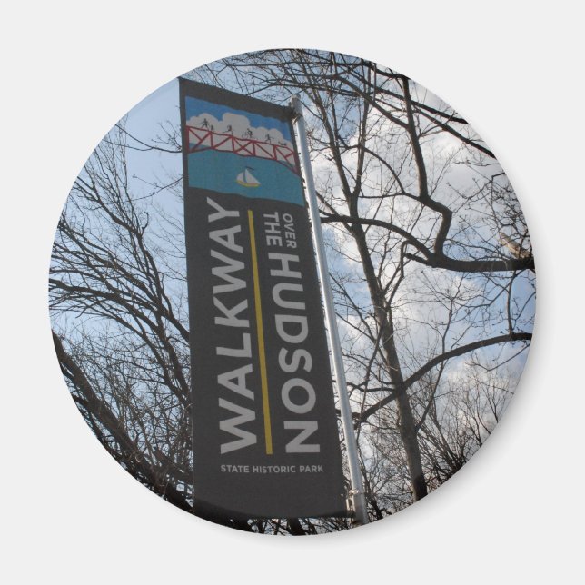 Walkway over Hudson Magnet (Framsidan)