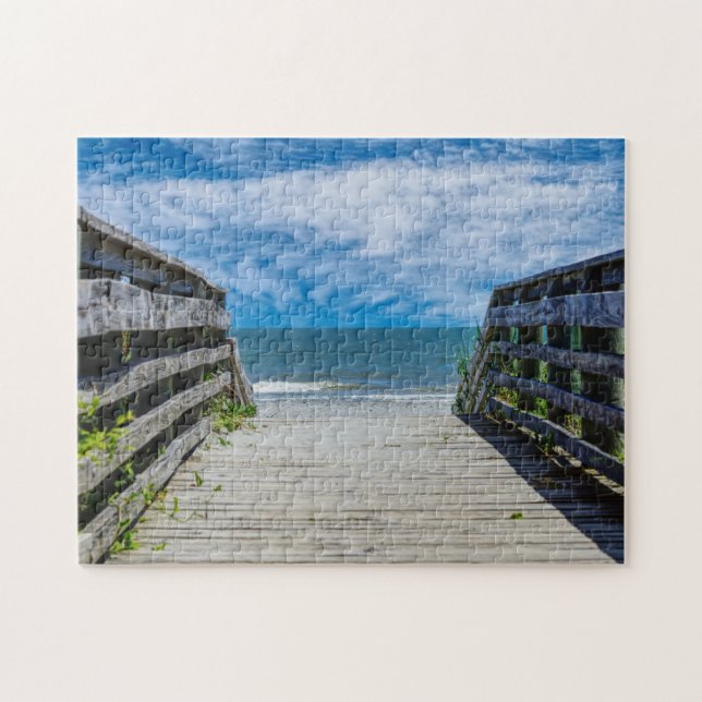 Walkway till Paradise Jigszle Puzzle Pussel (Horisontell)