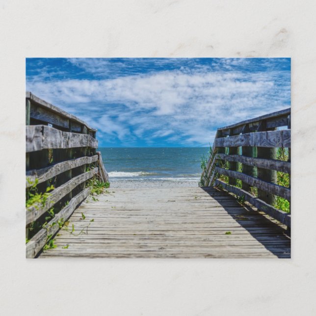 Walkway till vykort för paradise (Framsida)