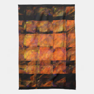 Wall Abstrakt Art Kitchen Towel Kökshandduk