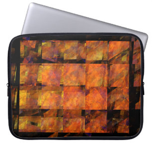 Wall Abstrakt Art Laptop sleeve