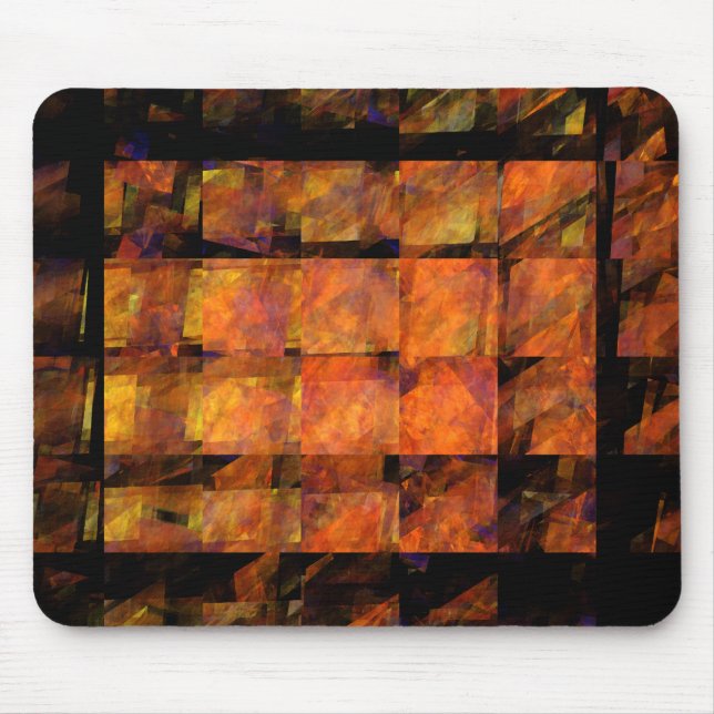Wall Abstrakt Art Mousepad Musmatta (Framsidan)