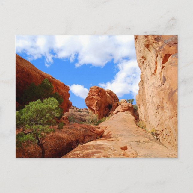 Wall Arch, Arches National Park, Utah, vykort (Framsida)
