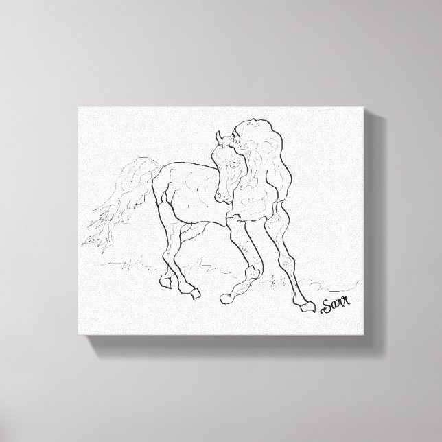 Wall Art : Arabiska Canvastryck (Framsida)