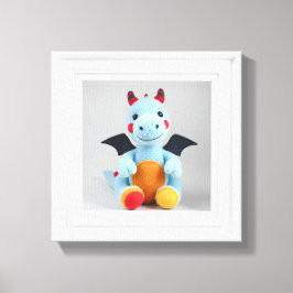  Wall Art Blue Dragon Joy Canvastryck