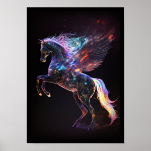 Wall Art "Cosmic Pegasus" Poster