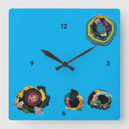 Wall Art & Décor > Clocks Fyrkantig Klocka
