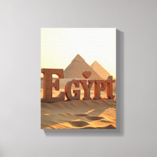 Wall Art & Décor Egypten Canvastryck