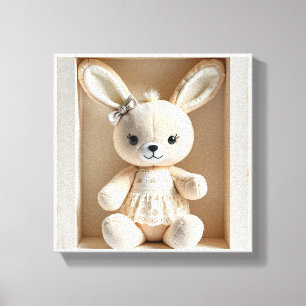 Wall Art Elegant Bunny Belle Canvastryck