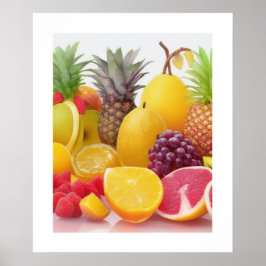 Wall Art-frukt poster