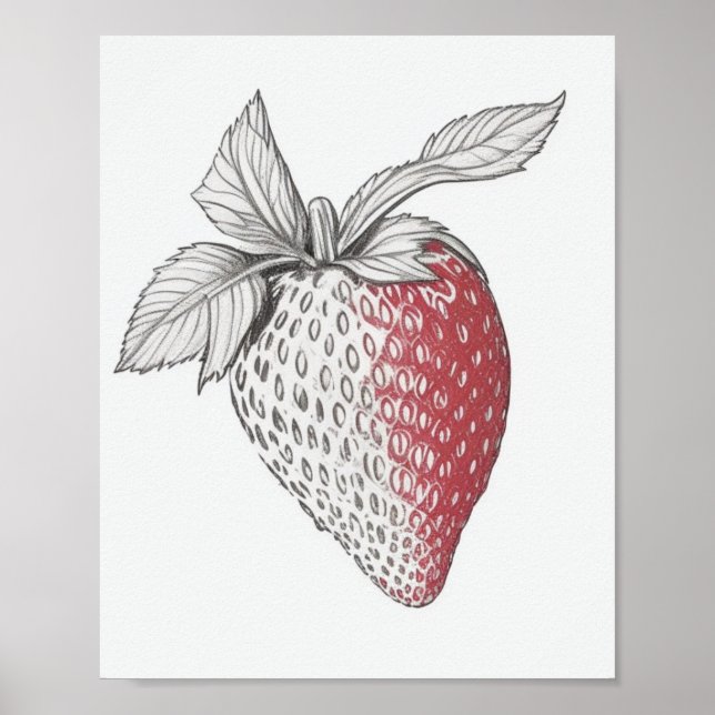 Wall Art-frukt poster (Framsidan)