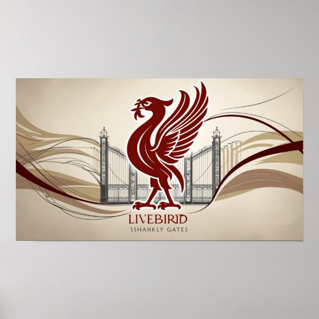 Wall Art Liverpool Poster (Framsidan)