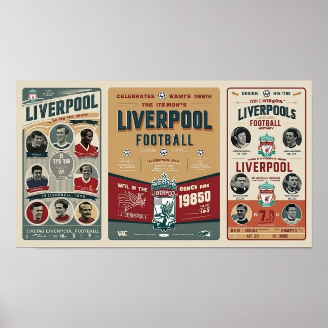 Wall Art Liverpool Poster (Framsidan)