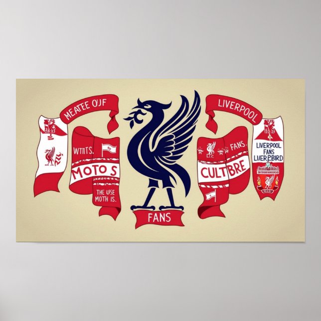 Wall Art Liverpool Poster (Framsidan)