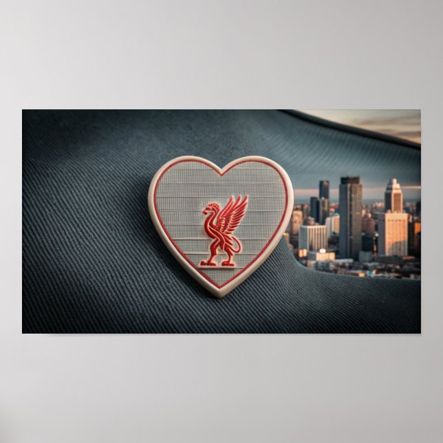 Wall Art Liverpool Poster (Framsidan)