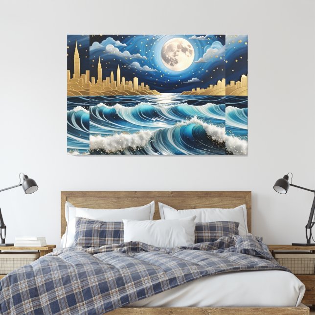 Wall Art StyledByTrreal-samling Canvastryck (Insitu (sovrum))