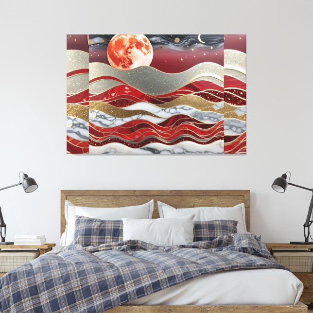 Wall Art StyledByTrreal-samling Canvastryck (Insitu (sovrum))