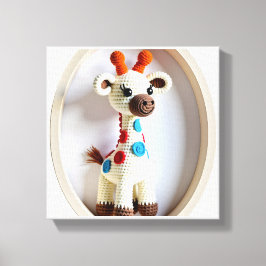  Wall Art Whimsical Giraffe Canvastryck