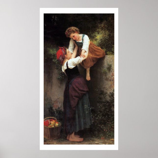 Wall by Bouguereau Poster (Framsidan)
