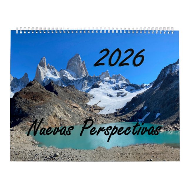 Wall Calendar 2026 with Spanish Bible Verses Kalender (Omslag)