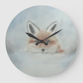 Wall clock for child's room stor klocka
