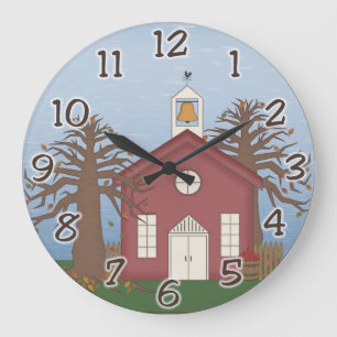 Wall Clock för skollärare Stor Klocka