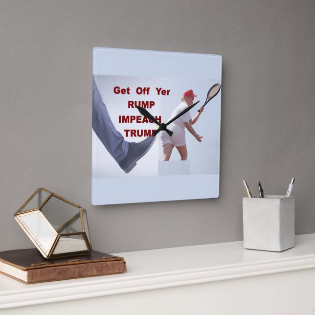 Wall Clock Fyrkantig Klocka (Kontor)