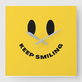 Wall Clock Fyrkantig Klocka