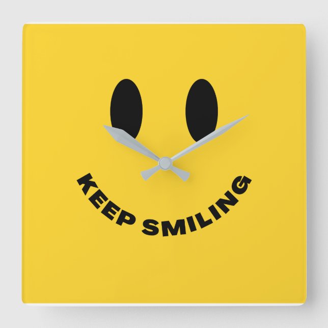 Wall Clock Fyrkantig Klocka (Framsida)