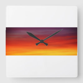 Wall Clock Fyrkantig Klocka