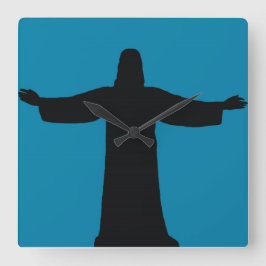 Wall Clock    jesus christ  Fyrkantig Klocka
