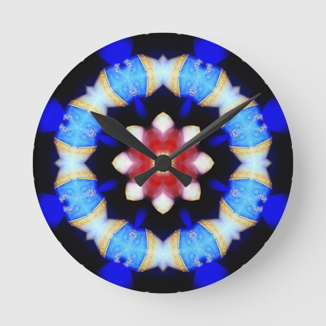 WALL CLOCK L@@K RUND KLOCKA (Framsida)