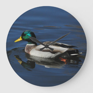 Wall Clock, Mallard Anka Stor Klocka