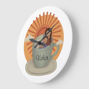 Wall Clock - Roots of a Dream: Valor Stor Klocka