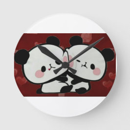 Wall clock rund klocka