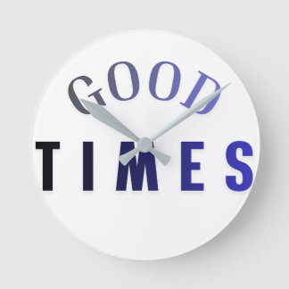 Wall clock rund klocka